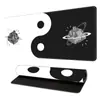 Alfombrilla de ratón para gaming Yin-Yang transfronteriza, tamaño grande, engrosada, resistente a las manchas, alfombrilla de escritorio para teclado de computadora de cibercafé