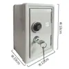 Entrega en una sola pieza mini caja fuerte de metal alcancía creativa caja fuerte con llave decoración fabricante en stock