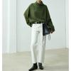 Suéter de cuello alto holgado y estilo retro francés de lana Maillard para mujer, para otoño e invierno