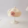 Chapéu de Bebê Estilo Primavera e Outono para Meninas, Chapéu de Tricô de Lã Princesa para Recém-nascidos e Crianças Pequenas, Fofo e Super Adorável