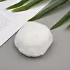 Bolas de felpa blanca muy elásticas para manualidades de jardín de infantes, accesorios creativos de bricolaje para ropa, bolsos, zapatos, calcetines y accesorios decorativos