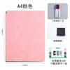 Caderno de Quadro Branco Apagável de Couro Atacado Bloco de Notas de Escritório Casa Estudante Quadro de Rascunho para Ensino Bloco de Notas Apagável