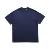RUIIENRS x ROPUCHA 2024 verão cor sólida peso leve 320G manga curta T-shirt solta FT151