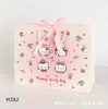 H3# versión horizontal mediano Nueva Serie bolsa de papel bolsa de regalo bolsa tote para ropa cosméticos bolsa de cuerda bolsa de compras navideña