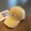 Gorra de Béisbol chic para Mujer Estilo Coreano Marca de Moda ins Cara Pequeña Sombrero Japonés Combinable Verano Calle Gorra de Moda