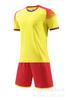 Traje de Uniforme de Fútbol para Hombre Jersey Estampado Verano Secado Rápido Uniforme de Entrenamiento de Fútbol Uniforme de Equipo de Competición Talla Grande Jersey para Niños