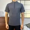 Camiseta Deportiva de Manga Corta de Verano, Ropa Deportiva de Ocio al Aire Libre para Hombres, Camiseta de Running Transpirable de Secado Rápido a la Moda de Media Manga