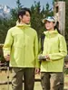 Chaqueta softshell con capucha para hombre y mujer, ropa de trabajo personalizada con texto y logotipo impresos, ropa de trabajo cálida y cortavientos para equipo, ropa para grupos