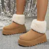 Otoño 2026 Nueva Llegada Comercio Exterior Tallas Grandes para Mujer Casual Cómodo Estilo Europeo Americano Moda Ropa Exterior Botas Talla Única