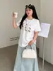 Camiseta bordada con Dopamina del Año Zodiacal de Año Nuevo, Nuevo Estilo Primavera 2026, Atmósfera Festiva, Top 134312