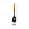 Juego de Utensilios de Cocina de Silicona con Mango de Madera 8 Piezas Espátula para Cocinar Resistente a Altas Temperaturas Espátula para Freír Antiadherente Colador No Daña la Olla Utensilios de Cocina