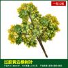 Simulación de hojas de baniano, hojas de arce rojo, hojas de ginkgo, ramas falsas, hojas de otoño, ingeniería, decoración, plantas verdes, paisajismo, venta al por mayor
