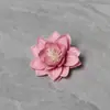 Guirnalda de Flores de Loto Artificiales Accesorios DIY Estilo Antiguo Headdress Hanfu Arco de Cabeza de Flor Arreglo Floral Guía de Camino Flores Artificiales Decorativas
