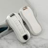 Para funda de llave Porsche Cayenne Cayenne Macan maca palamela tpu borde plateado funda protectora hebilla