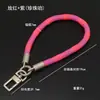 Cuerda original de 7 mm para teléfono móvil cadena colgante para teléfono móvil al aire libre anti-pérdida correa de muñeca corta de poliéster cadena colgante para teléfono móvil portátil con hebilla colgante