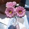 Ramo Nórdico Romántico de Mano Flor Artificial Tallo Único Gerbera Margarita Margarita Africana Flor Artificial Girasol Comercio Transfronterizo de Exportación