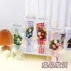 Buquê Criativo de Flores Pompom de Lã Tricotadas à Mão para o Dia dos Namorados Chinês, um Presente Popular para Namorados, Namoradas e Professores