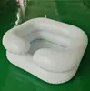 Lavabo inflable de PVC para champú, lavabo para champú en cama de paciente, lavabo de pie de doble capa de PVC