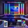 Luz led de venta caliente transfronteriza con tira led 5050 autoadhesiva usb luz de ambiente para fondo de TV bluetooth con control remoto por aplicación