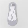 Calcetines tobilleros para mujer antideslizantes de corte bajo Invisibles de seda helada con tira cruzada calcetines sexys base de algodón puro absorbentes de sudor verano finos