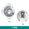 Compresor de Aire Pequeño Compresor de Aire de Acoplamiento Directo Bomba de Gas Lubricada por Aceite Accesorios Válvula de Retención en Codo Conexión de Tubería de Aluminio