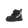 Botas Dr. Martens Infantis 2026 Outono Novo Estilo Botas Individuais Estilo Britânico para Meninas Botas de Cano Baixo Retrô para Crianças Pequenas Dropshipping