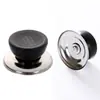 Perilla Universal de Plástico para Tapa de Olla de Vidrio Manija Mango de Acero Inoxidable Perla de Tapa Tapa Tapa de Olla Accesorios