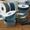 Fita de jeans com estrelas de 10 jardas acessórios diy estilo jeans retrô doce legal vestuário sapatos com furos alça decorativa