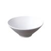 Vajilla de porcelana blanca de imitación, tazón de arroz con patas de cerdo para comida rápida, tazón de sopa Malatang, tazón de plástico especial para ramen wanton comercial de restaurante