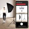Ruiteng Fotografia Luz de Preenchimento 50*70cm Luz Única Softbox Led Transmissão ao Vivo Caixa de Luz para Fotografia E27