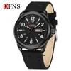 OFNS Venta Caliente Reloj Delgado Luminoso Casual de Negocios para Estudiantes Hombres Doble Calendario Resistente al Agua Reloj de Pulsera de Cuarzo