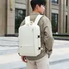 Bolsa de Viagem Transfronteiriça de Grande Capacidade para Curta Distância Masculina Mochila para Computador Multiuso com Interface USB Mochila de Estudante Profissional