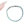 Pulsera de terrones de azúcar con diamantes frescos y brillantes de alto valor, lujo ligero, exquisita, de nicho, fresca y elegante, joyería de alta gama para viajes y fotografía