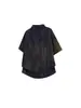 Camisa de Hombre de Manga Corta con Estampado de Tinta de Seda de Hielo Fresca de Secado Rápido Moderna Tallas Grandes Transfronteriza 2026 Verano Nuevo Estilo Top