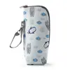 Bolsa Térmica Portátil Transfronteriza Temu para Biberones para Mamás en Movimiento, Bolsa Calentadora de Leche de Molde de Aluminio Aislado, Bolsa para Biberón de Bebé, Bolso de Mamá