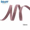 Baodong Accesorios para el Cabello DIY Accesorios para Ropa Tela de Algodón y Lino con Rayas de Espiga y Lazos Tejido de Cinta Hecho a Mano