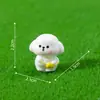 Micro Paisagem Criativa Primavera e Verão Figurinhas de Cachorrinhos Fofos Decorações DIY Acessórios para Pendurar Mini Carro Enfeites de Mesa