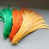 Plumas de Cóctel de 35-40cm Se Puede Personalizar Colorido Decorativo Hecho a Mano Manualidades DIY para Hacer Materiales DIY a Granel