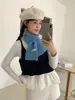 Bufanda Cruzada Lazy Chic 100% Lana para Mujer, Calentador de Cuello Cálido de Alta Gama para Otoño e Invierno, Fabricante de Bufandas Versátiles
