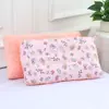 Almohada de Algodón de Dibujos Animados para Niños Almohada de Terciopelo para Calmar Bebés Almohada para Dormir Guardería Siesta Lavable Protección de la Columna Cervical