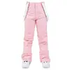 Pantalones de Esquí Impermeables y a Prueba de Viento para Hombres y Mujeres, Snowboard y Esquí, Engrosados y Cálidos, Pantalones Largos Elásticos Desmontables para Exteriores al por Mayor para Hombres