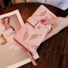 Comercio Exterior Nuevo Estilo Coreano Cartera de Mujer Larga Moda Bolso de Mano Calado Hoja Hebilla de Cremallera Cartera Bolso de Mujer