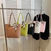 Bolsa Grande de Moda para o Dia a Dia Feminina 2024 Novas Bolsas Casuais Versátil Bolsa de Ombro Bolsa Tote de Alta Qualidade