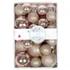 Spot Cruzada Amazon Bola de Natal Conjunto de 26 Peças 4/5/6cm Brilhante Fosca Galvanizada Bola Decorações de Natal