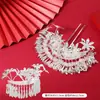 Adereços de Cabeça da Minoria Étnica Miao de Guizhou, Grampos de Cabelo de Prata Étnicos Dong, Grampos de Cabelo com Borlas, Grampos de Cabelo Hanfu, Acessórios para Apresentações de Palco