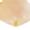 Nuevo Collar de Corazón Dorado para Mujer, Diseño de Nicho de Lujo Ligero, Colgante de Corazón de Alta Calidad, Collar de Cadena para Clavícula al por Mayor