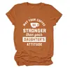 Que seu café seja uma camiseta feminina versátil e confortável de gola redonda e manga curta, disponível nos sites independentes do eBay europeu e americano