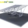 Sistema de Soporte para Cochera Fotovoltaica Aleación de Aluminio Panel Solar Soporte Fotovoltaico Soporte para Cochera Instalación