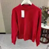 Suéter de Punto Suave Versátil Casual para Mujer Cuello Redondo Color Sólido Básico Capa Base Mujer 26 Otoño/Invierno 489923