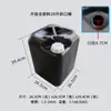 Barril de plástico Hubei de 25 litros engrosado grado alimenticio barril químico de 20 kg barril para líquido residual de 50 kg barril cuadrado apilable fabricante